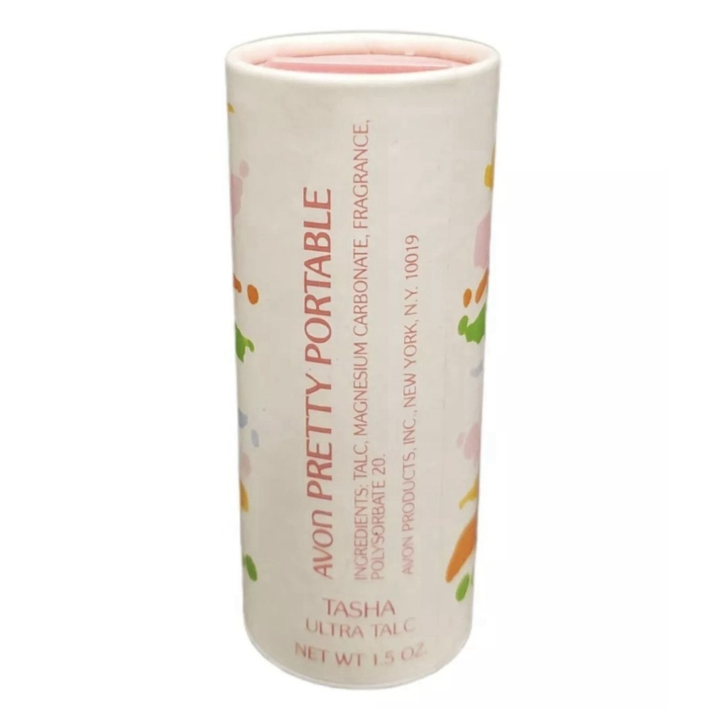 Avon Pretty Portable Talc Net Weight 1.5 Oz VINTAGE Read Description‎